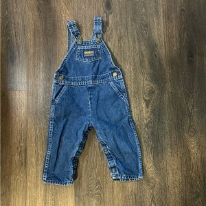Vintage 90’s style Oshkosh Overalls- size 24 months